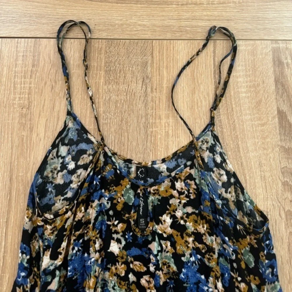 For Love‎ and Lemons Watercolor Floral Casual Mini Dress Size Small